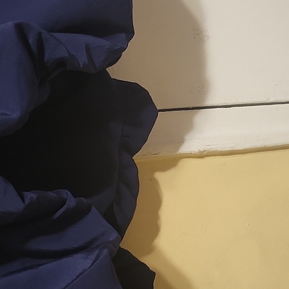 A New Day Chic Navy Mini  Skirt Size 14 - Picture 7 of 9